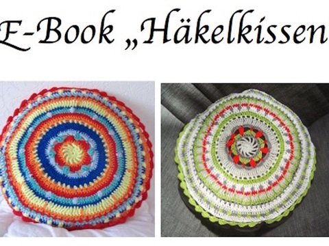 E-Book: Häkel-Näh-Kissen E-Book (42 cm Durchmesser)