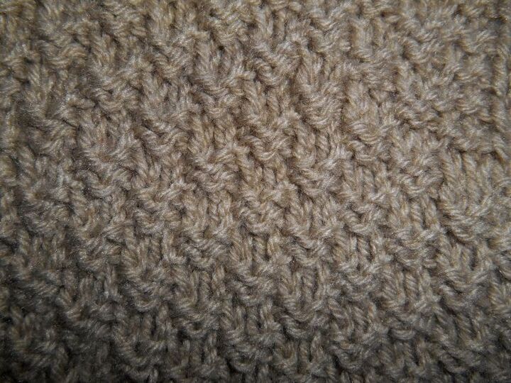 Kuschelige Babydecke selbstgestrickt