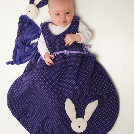 Baby Sleep Sack Sewing Pattern Ebook PDF with Bunny Toy