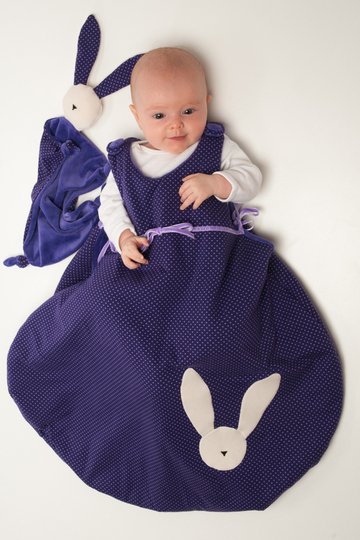 Baby Sleep Sack Sewing Pattern Ebook PDF with Bunny Toy