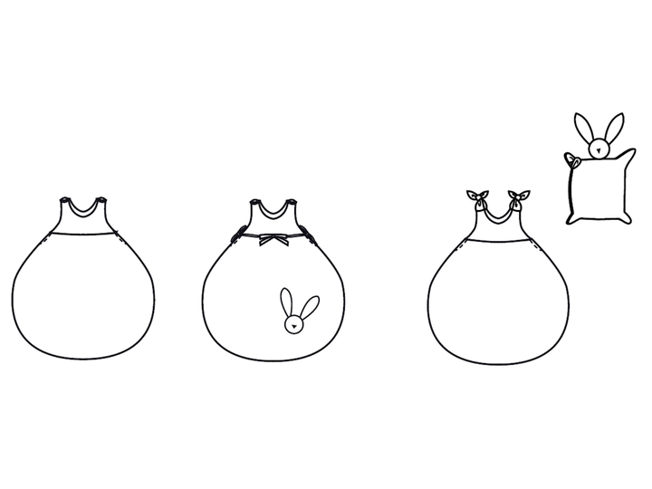 Schnittmuster Babyschlafsack TONDO – Anleitung 56/62–80/86