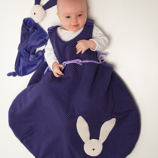 sewing pattern baby sleep sack TONDO tutorial 1m/3m 6m/9m 12m/18m