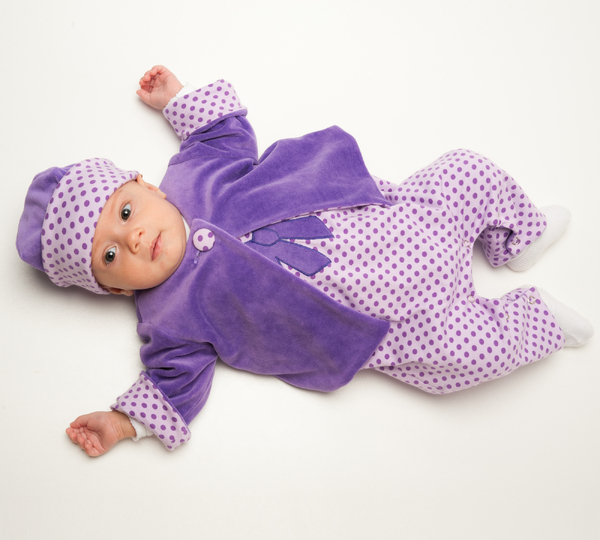 Babyjacke Schnittmuster FILIPPA – gefütterte Wickeljacke 50/56–98/104