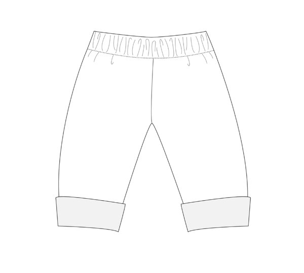 FIORETTO Baby Reversible Pants Sewing Pattern PDF – Fully Lined