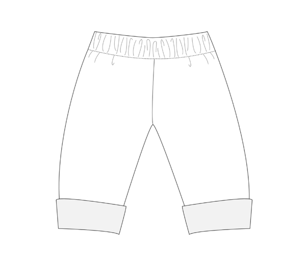 Schnittmuster Baby Wendehose FIORETTO Anleitung Datei 50/56–86/92