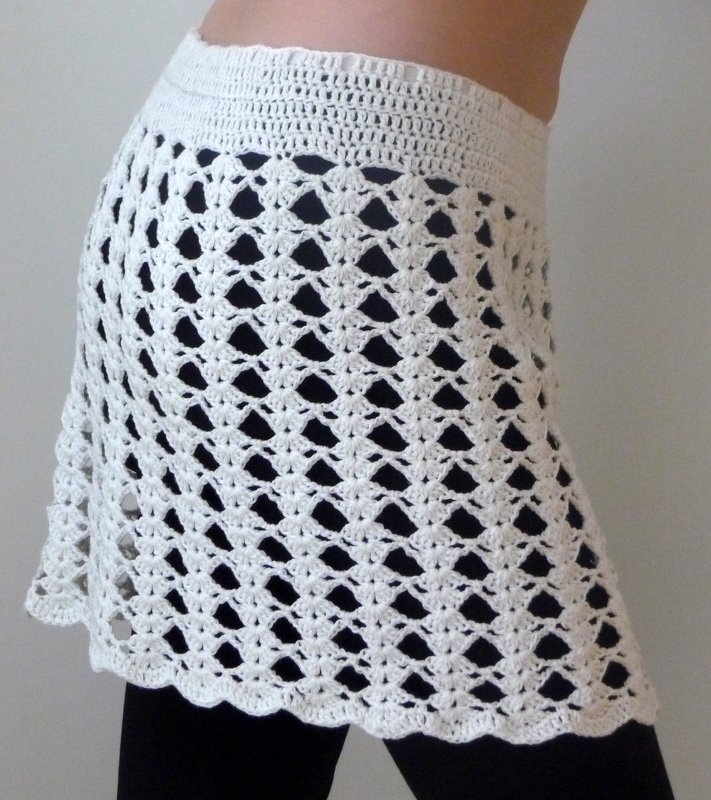 Rock, Häkelrock, Sommerrock für Kinder und Erwachsene - Bild 6