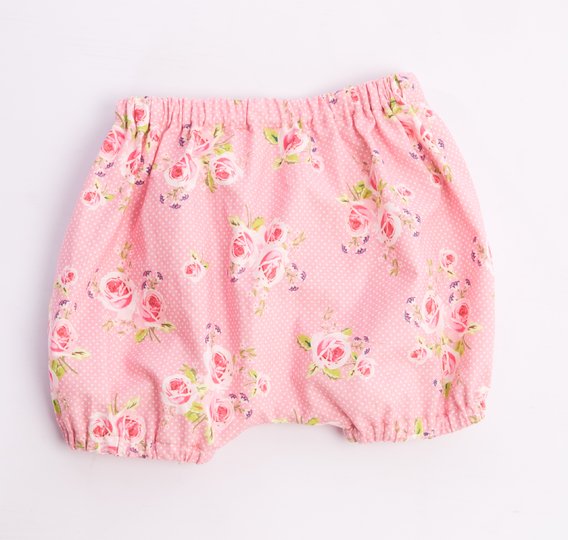 Sewing pattern short baby bloomers STELLA tutorial 0m/1m–3y/4y