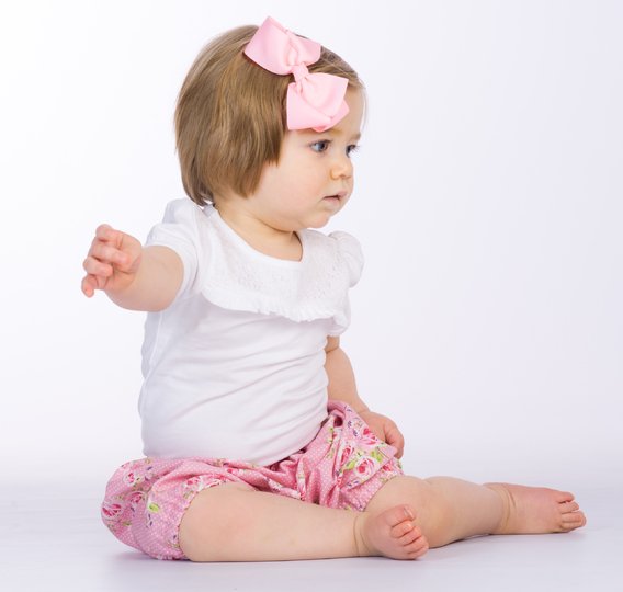 Sewing pattern short baby bloomers STELLA tutorial 0m/1m–3y/4y