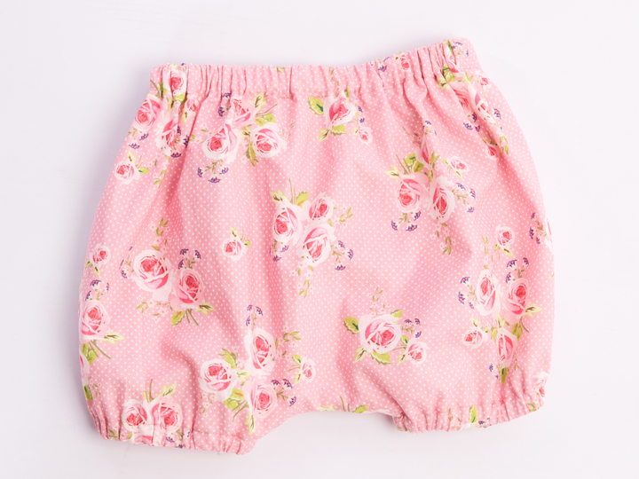 Sewing pattern short baby bloomers STELLA tutorial 0m/1m–3y/4y