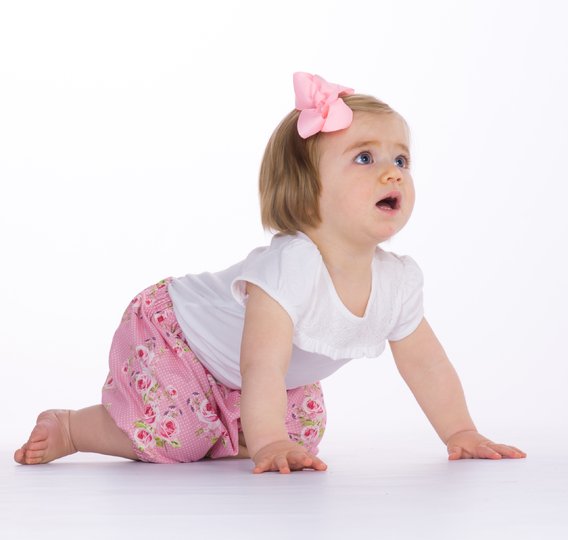 Sewing pattern short baby bloomers STELLA tutorial 0m/1m–3y/4y