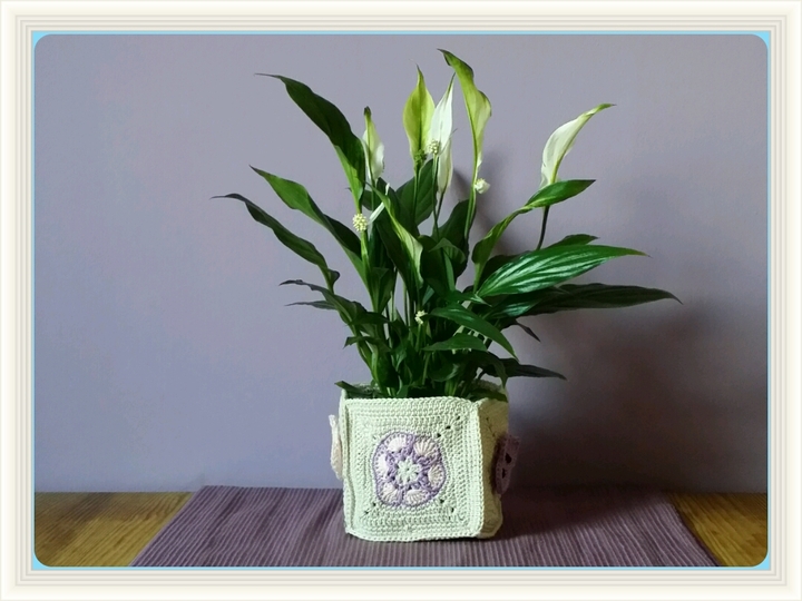 Häkelkorb / Utensilo Granny