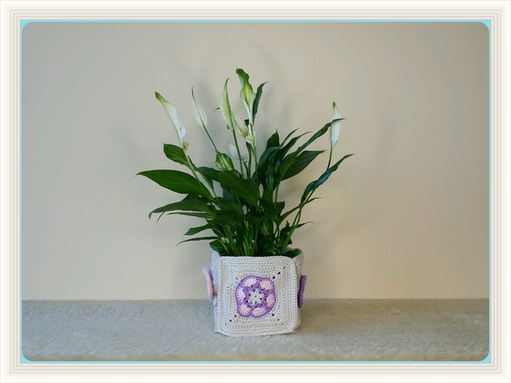 Häkelkorb / Utensilo Granny