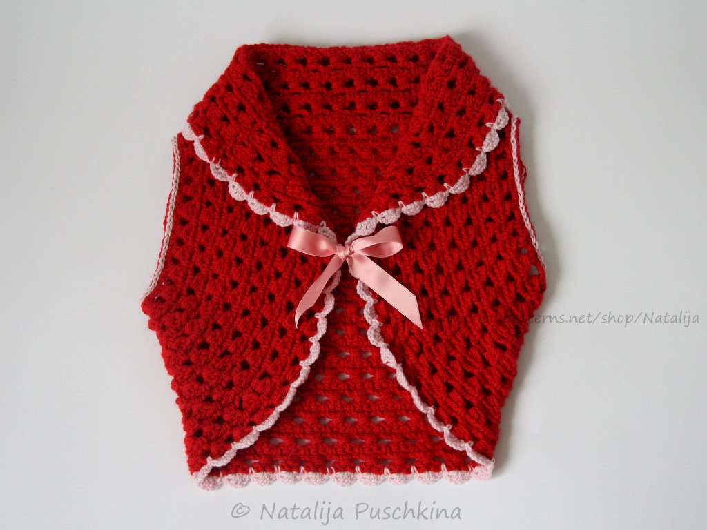 Kinder und Baby Bolero 'Northampton' - H&auml;kelanleitung in Gr&ouml;&szlig;en: 50-164