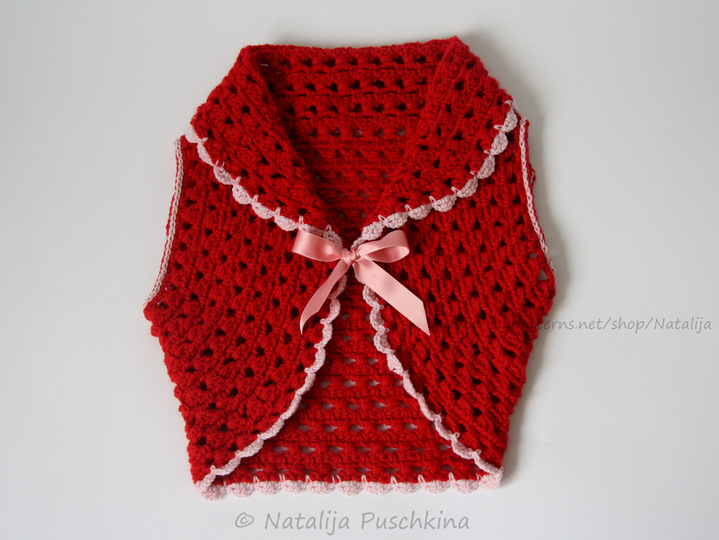 Kinder und Baby Bolero 'Northampton' - H&auml;kelanleitung in Gr&ouml;&szlig;en: 50-164