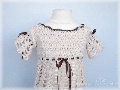 Häkelanleitung Kinderpulli 9 Monate bis 5 Jahre Summer No.5