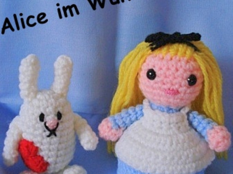 Alice im Wunderland Häkelanleitung E-Book