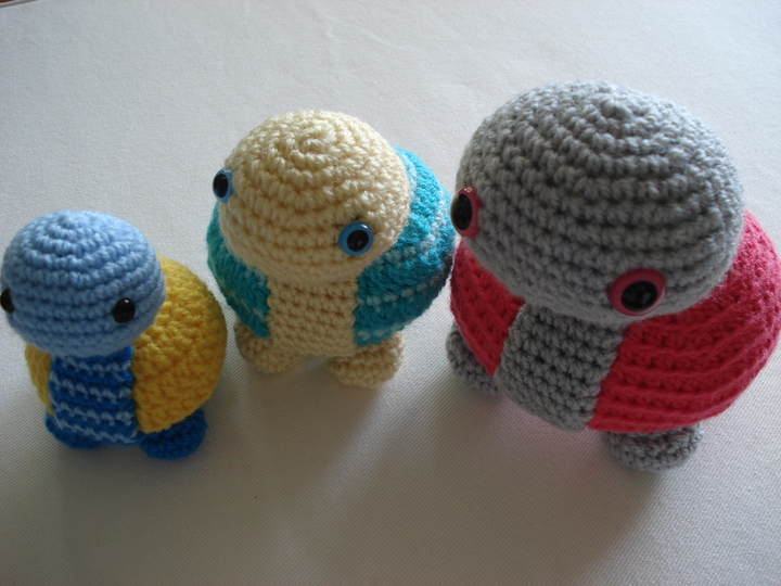 Bunte Schildkröten Häkelanleitung E-Book