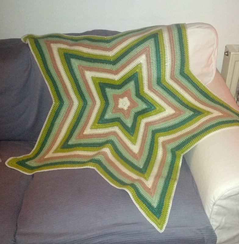 Sternchendecke Babydecke Häkelanleitung E-Book