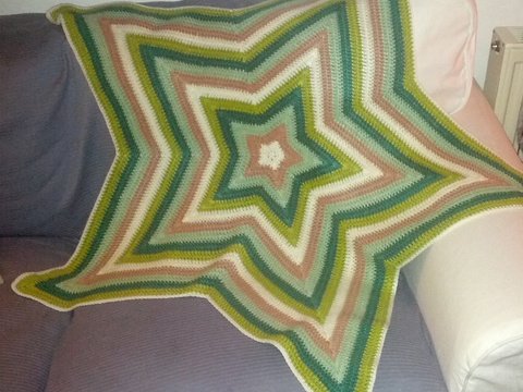 Sternchendecke Babydecke Häkelanleitung E-Book