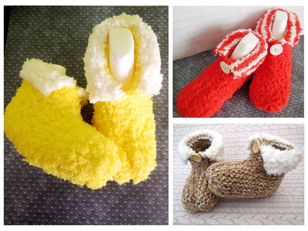 Haussocken - Kuschelsocken - Strickanleitung für Anfänger- Gr.30-39