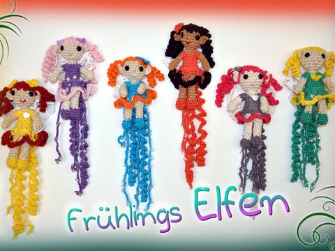 Frühlings Elfen Amigurumis