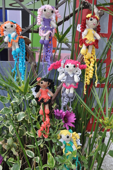 Frühlings Elfen Amigurumis