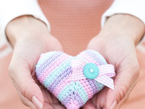 Kostenlose Häkelanleitung / Free-Book Herz <3