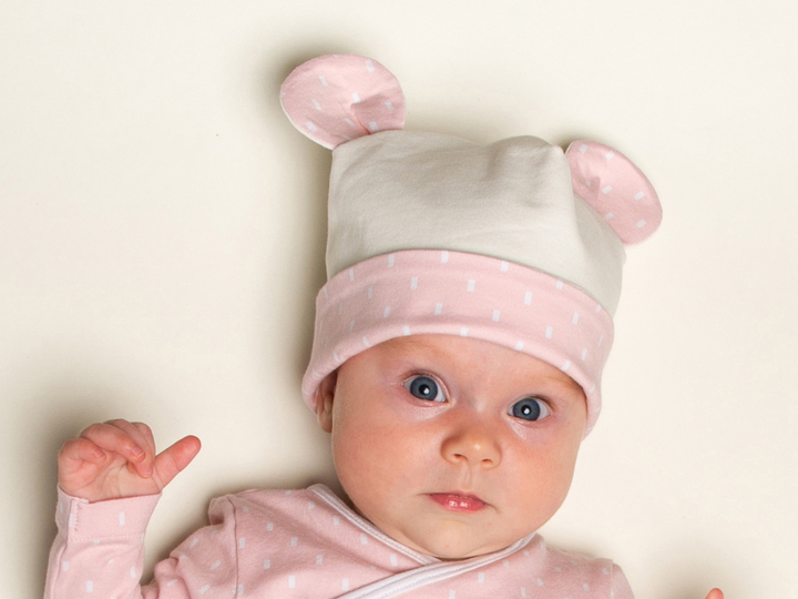 Baby Mütze ORSO – Beanie 3 Varianten Datei 56/62–92/98