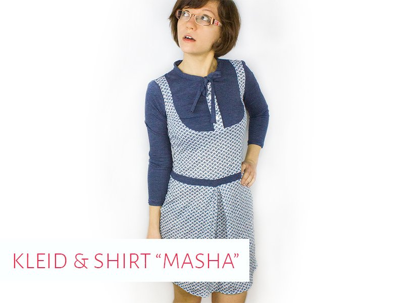 Schnittmuster Kleid & Shirt „Masha“