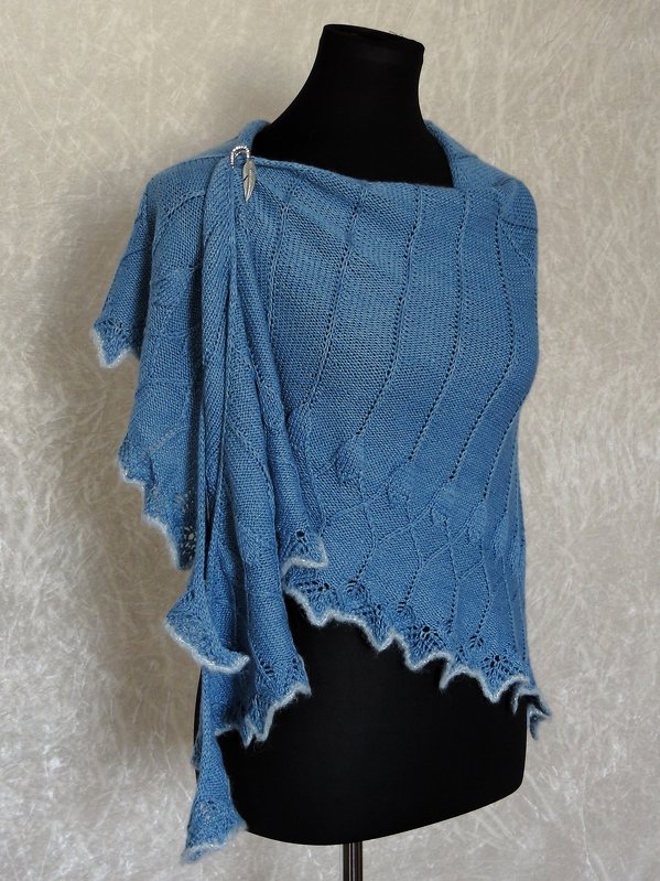 Tuch Nenya stricken - Strickanleitung für ein faszinierendes Accessoire - Bild 2