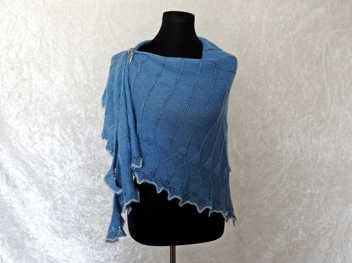 Tuch Nenya stricken - Strickanleitung für ein faszinierendes Accessoire