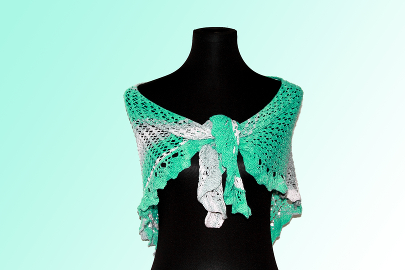 Strickanleitung für ein elegantes Lacetuch - Rivendell