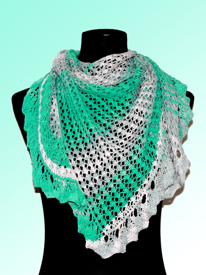 Strickanleitung für ein elegantes Lacetuch - Rivendell