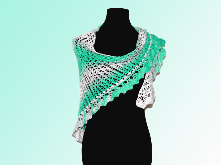 Strickanleitung für ein elegantes Lacetuch - Rivendell