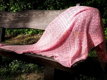 Strickanleitung Tuch, Schultertuch Seray