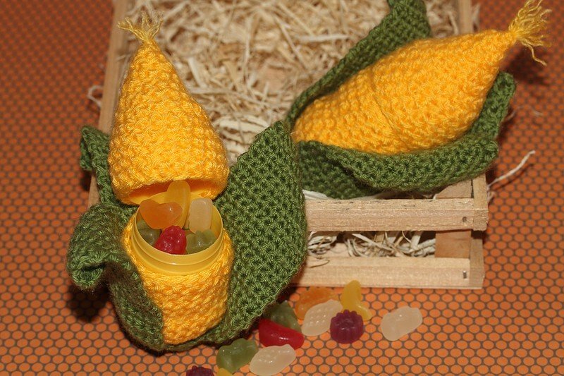 H&auml;kelanleitung Sweepies &Uuml;-Maiskolben Corny - Bild 2