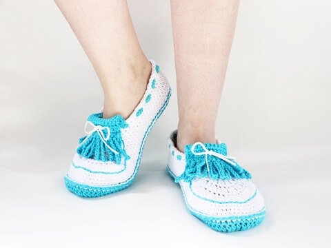 Hausschuhe "Mokassins", Gr. 34-43