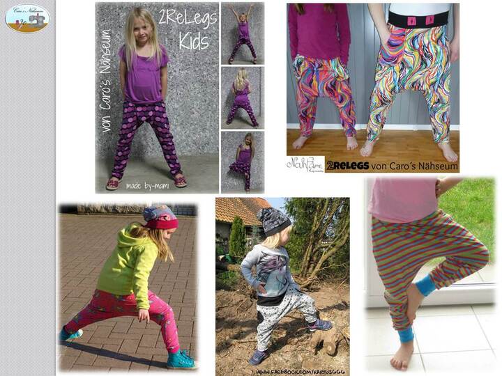 E-Book, Anleitung "2ReLegs" for Kids Gr. 110 - 164