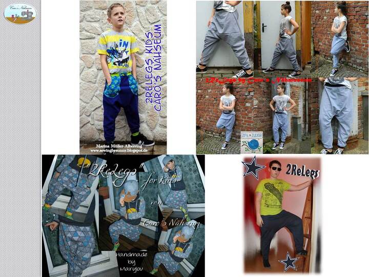 E-Book, Anleitung "2ReLegs" for Kids Gr. 110 - 164