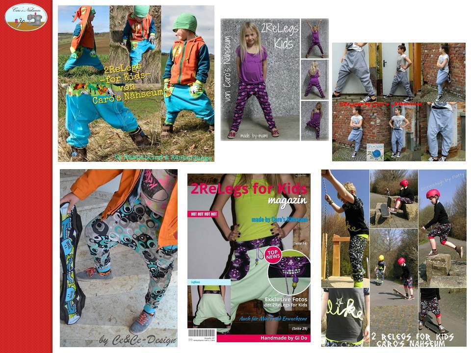 Maxi-E-Book "2ReLegs" 3-in-1, Ladys, Kids, Mini's - Bild 3