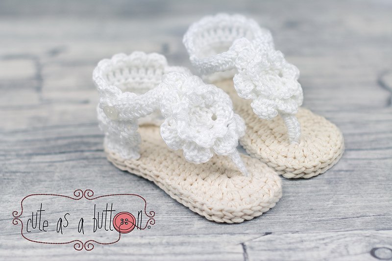 Häkelanleitung "Lacey Sandalen"