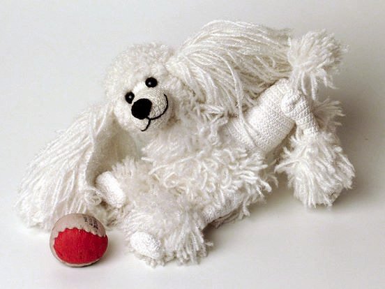 crochet pattern princess toy poodle dog by Katja Heinlein animal pdf file amigurumi ebook tutorial instruction guide