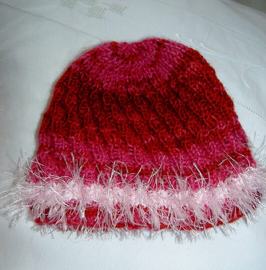 Strickanleitung Spiralmütze und Spiralsocken für Babys Gr. 50 - 68  #008