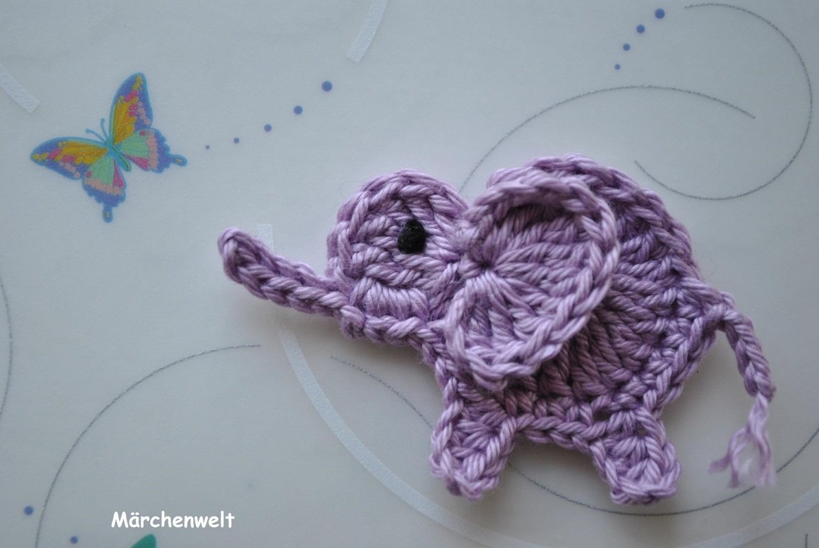 Kostenlose Häkelanleitung  Elefant - Bild 2