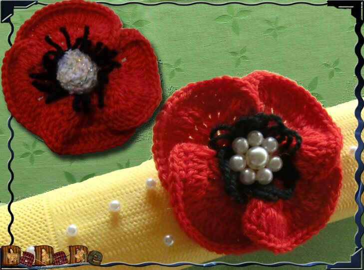 Serviettenringe mal anders, eine Häkelanleitung