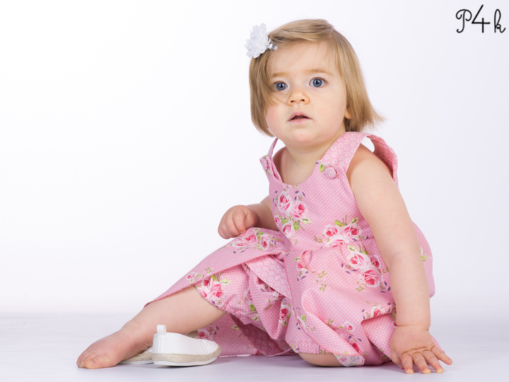 Schnittmuster Babykleid Hängerchen ROSA Anleitung Datei 62/68–98/104