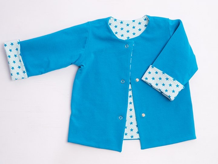 Baby Reversible Jacket FLAVIO – PDF Pattern 1m/3m-2y/3y