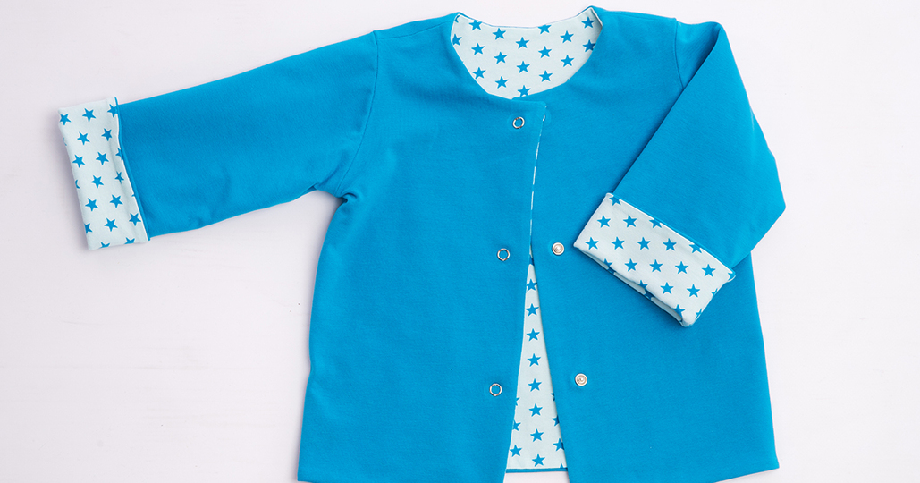 Baby Reversible Jacket FLAVIO – PDF Pattern 1m/3m-2y/3y