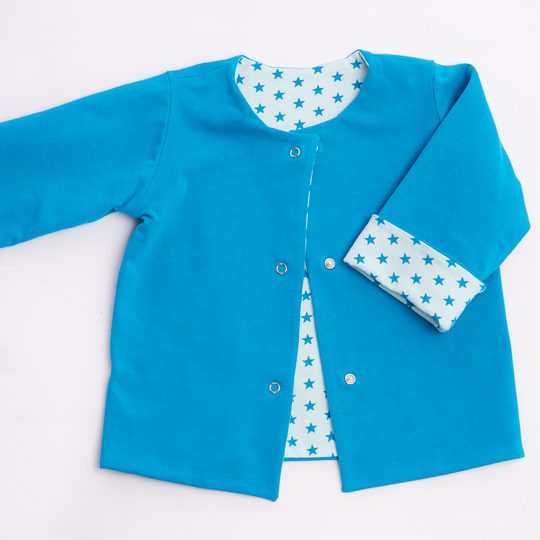 Sewing pattern baby jacket FLAVIO tutorial file 1m/3m 6m/9m 12m/18m 2y/3y