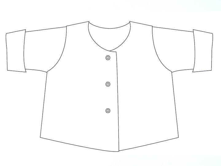 Sewing pattern baby jacket FLAVIO tutorial file 1m/3m 6m/9m 12m/18m 2y/3y